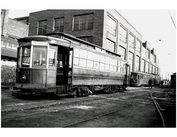 Coney Island Train yard Old Vintage Photos and Images