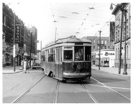 Coney Island Trolley Old Vintage Photos and Images