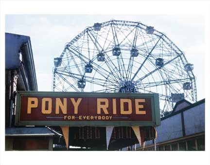 Coney Island Wonder Wheel Old Vintage Photos and Images