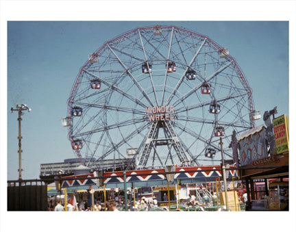 Coney Island Wonder Wheel 2 Old Vintage Photos and Images