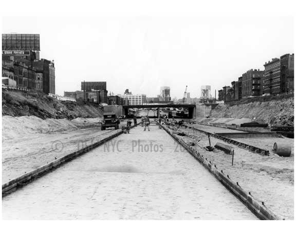 Construction of the Cross Bronx Expressway 1958 Old Vintage Photos and Images
