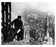 Construction worker atop Building with Midtown skyline & Chrysler Bldg Old Vintage Photos and Images