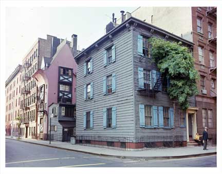 Corner House Greenwich Village Old Vintage Photos and Images