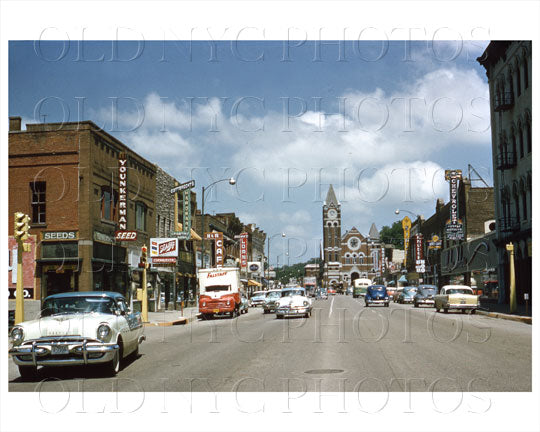 Council Bluffs Iowa 1955 Old Vintage Photos and Images