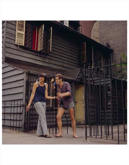 Couple Laughing Greenwich Village Old Vintage Photos and Images