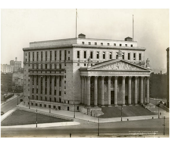 Courthouse in Foley Square 1927 Old Vintage Photos and Images