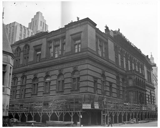 Criminal Courts Building Demolition 1948 Back Old Vintage Photos and Images