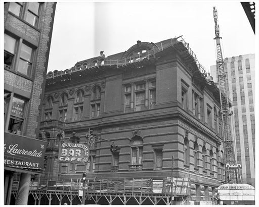 Criminal Courts Building Demolition 1948 Front Old Vintage Photos and Images