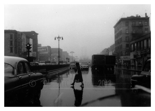 Crossing Delancy - Lower East Side - Manhattan - New York, NY Old Vintage Photos and Images