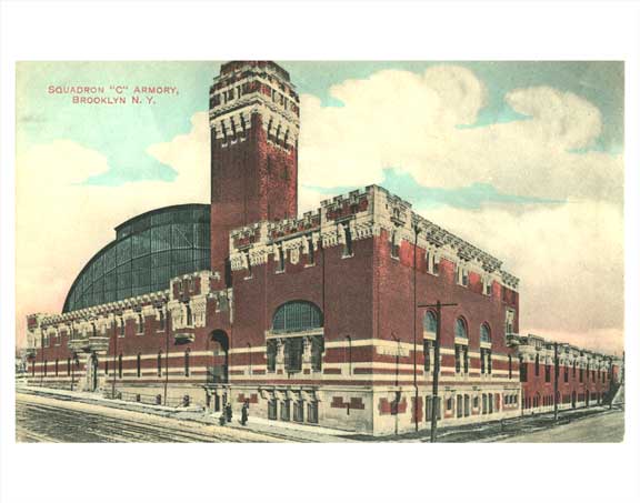 Crown Heights Armory 1910 Old Vintage Photos and Images