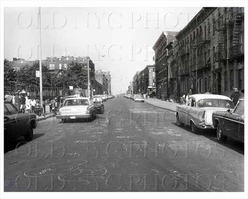 Dean Street east toward Howard Ave ground left Hebrew Orphan Asylum 1965 Old Vintage Photos and Images