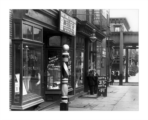Dean Street west of 5th Avenue Old Vintage Photos and Images