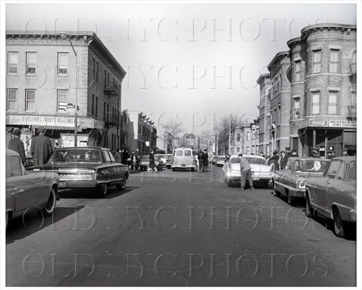 Decatur Street facing Knickerbocker Ave Bushwick 1965 Old Vintage Photos and Images