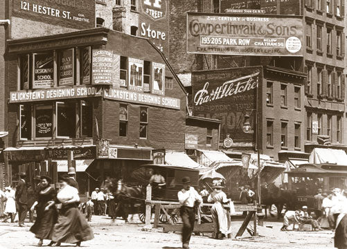Delancey & Essex Sts. Manhattan 1908 Old Vintage Photos and Images