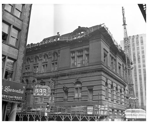 Demolition of the Criminal Courts Bldg 1948 2 Old Vintage Photos and Images