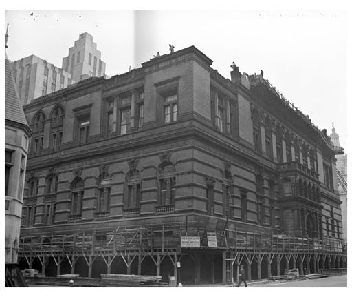 Demolition of the Criminal Courts Bldg 1948 Old Vintage Photos and Images