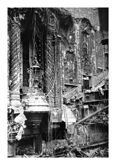 Demolition of the Fox Theater in 1971 Old Vintage Photos and Images