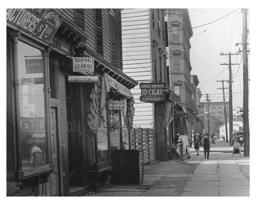 Devoe & Bushwick Avenue  - Williamsburg - Brooklyn, NY 1916 D2 Old Vintage Photos and Images