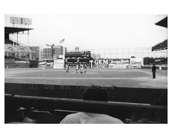 Dodgers v. Chicago Cubs at Ebbets Field - Flatbush - Brooklyn NY 1941