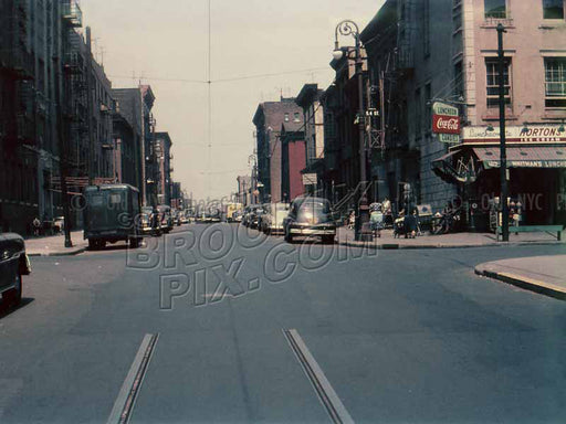Driggs Avenue, north to South 4th Street, 1950 Old Vintage Photos and Images