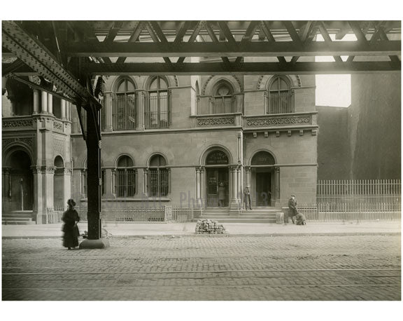 "Dry Dock Savings Bank" Bowery - East Side - between 2nd & 3rd Streets Nov 1915 Old Vintage Photos and Images