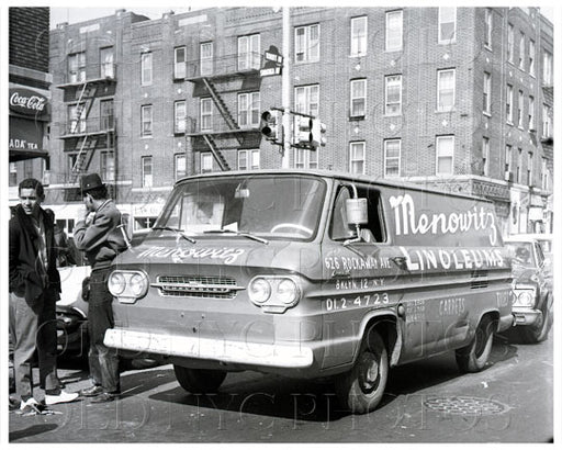 Dumont Avenue & Saratoga Ave Brownsville Van 1965 Old Vintage Photos and Images