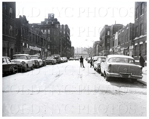 Dumount Avenue west facing Saratoga Ave Brownsville 1965 Old Vintage Photos and Images