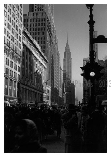 East 42nd Street 1950's Old Vintage Photos and Images