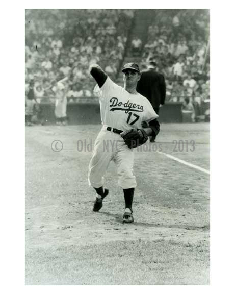 Early 1950's Brooklyn Dodger - Erskine Pitching