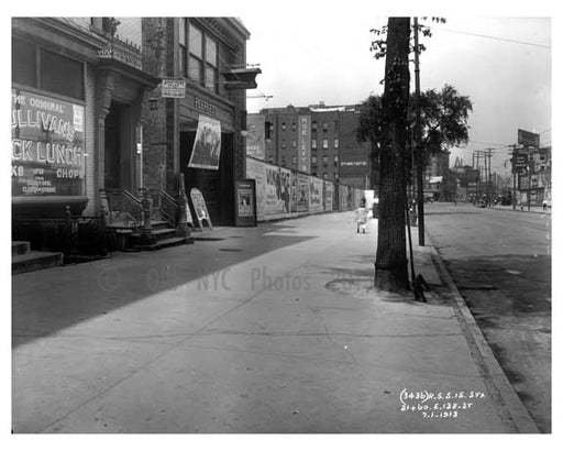East 138th Street - Harlem - Manhattan NYC 1913 A Old Vintage Photos and Images