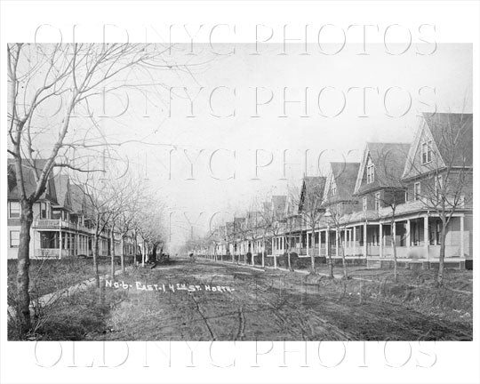 East 14th Street north facing Ave T Homecrest Gravesend 1908 Old Vintage Photos and Images