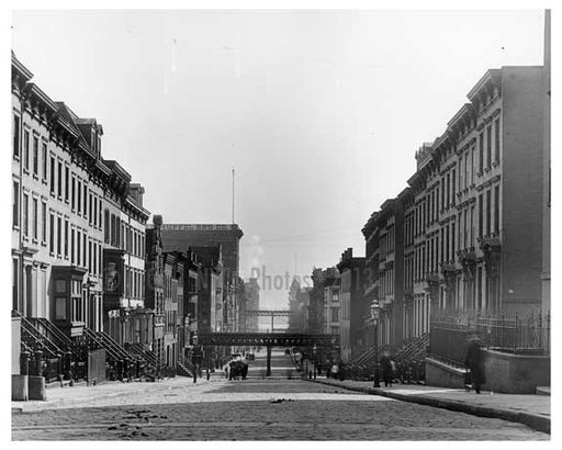 East 38th looking toward 3rd Ave 1912 - Midtown Manhattan NYC E Old Vintage Photos and Images