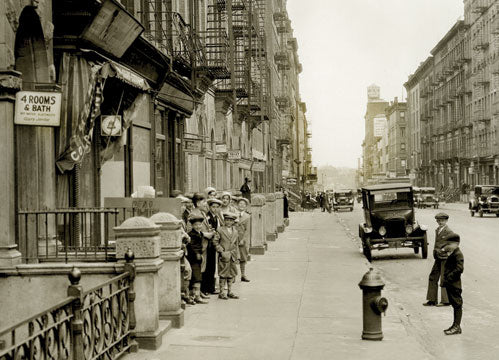 East 91 St. looking east near second Av. 1931 Old Vintage Photos and Images