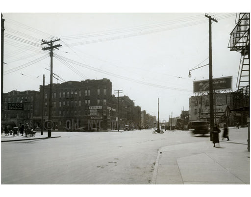 East New York Ave south of Barrett Street 1930 Old Vintage Photos and Images