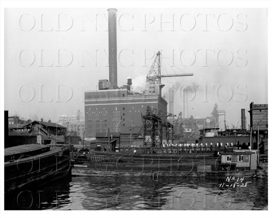 East River Pier North from South of 34th St Manhattan NYC 1928 Old Vintage Photos and Images