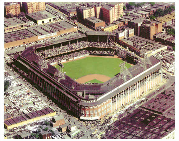 Ebbet's Field - Aerial View — Old NYC Photos