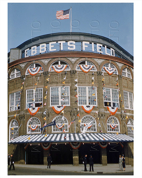Ebbets Field 1952 Old Vintage Photos and Images