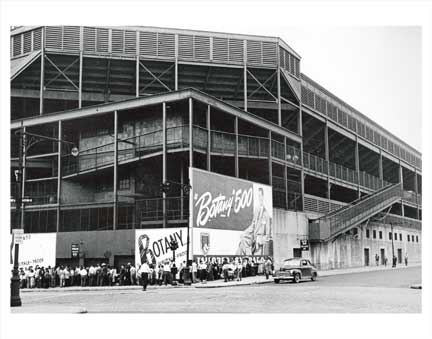 Ebbets Field Botany Signage — Old NYC Photos
