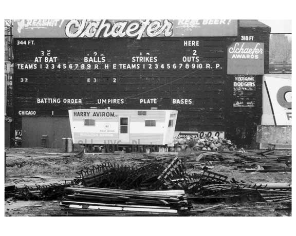 Ebbets Field  Demolition  - 1960 - Flatbush  - Brooklyn NY 4