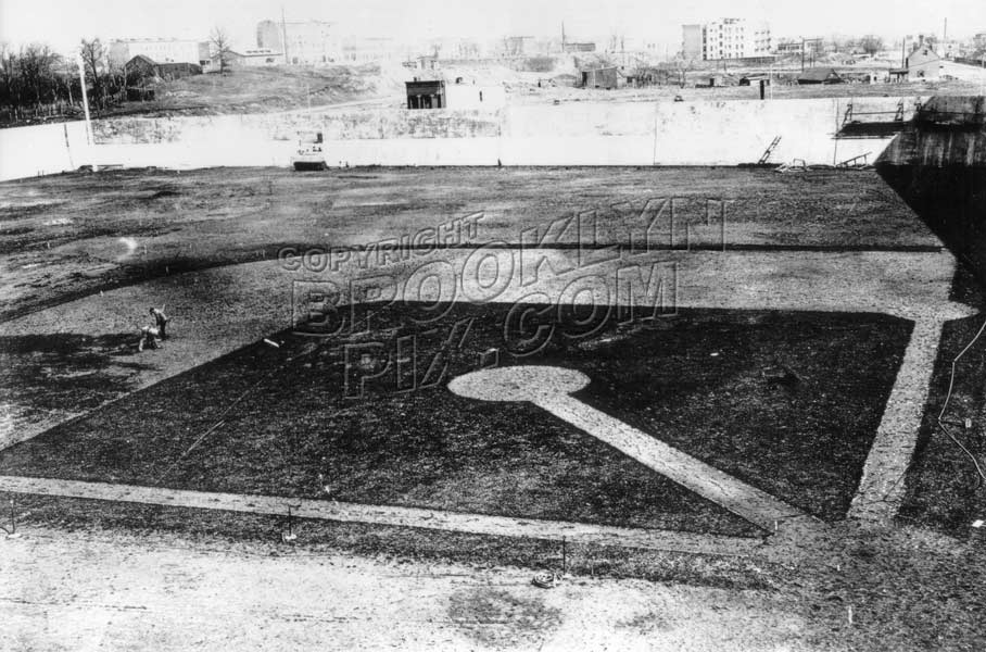 Ebbets Field under construction, 1912 — Old NYC Photos