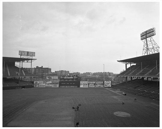 Ebbets Field with Score Sign