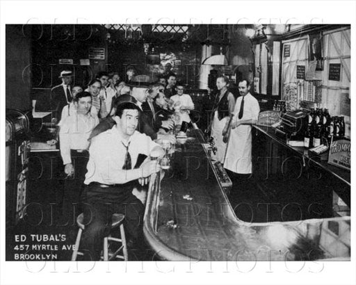 Ed Tubals Bar 457 Myrtle Ave Brooklyn Fort Greene Old Vintage Photos and Images