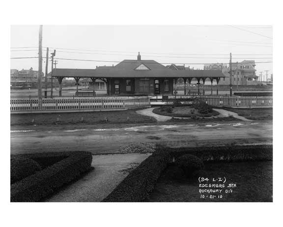 Edgemere Station 1910 - Rockaway Queens NY Old Vintage Photos and Images