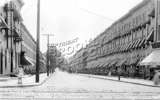Eldert Street looking south from Wilson Avenue, c1908 Old Vintage Photos and Images