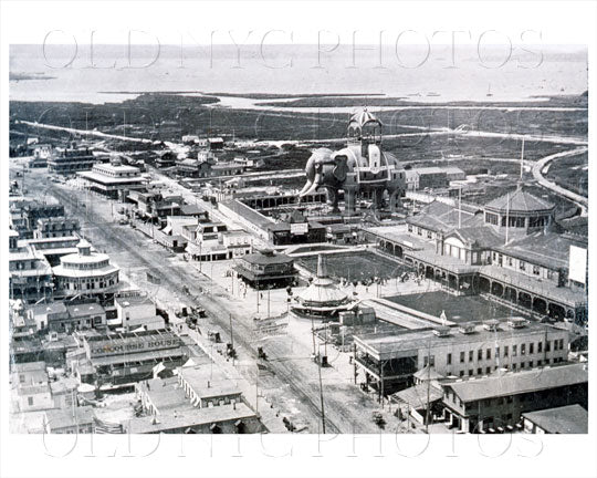 Elephant Hotel at Coney Island Surf Ave 1896 Old Vintage Photos and Images