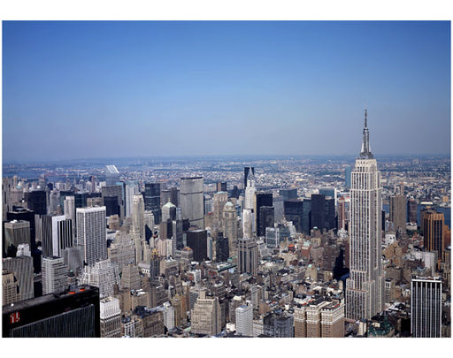 Empire State Bldg. looms above Manhattan Old Vintage Photos and Images