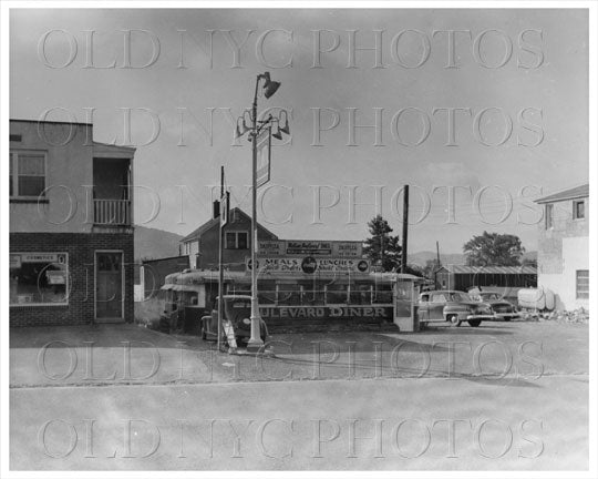 Endwell NY Watson Blvd diner 1948 Old Vintage Photos and Images