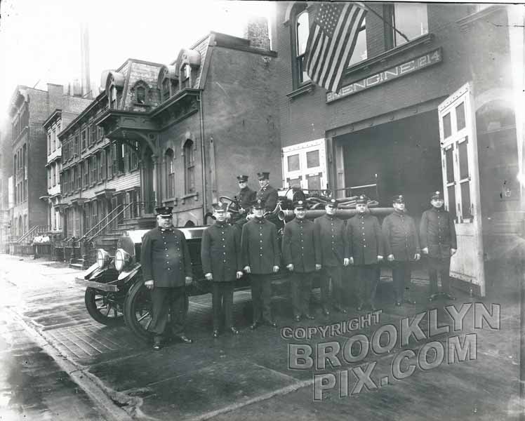 Engine Co. 214 FDNY, 231 Herkimer Street between New York and Brooklyn Avenues, c.1925