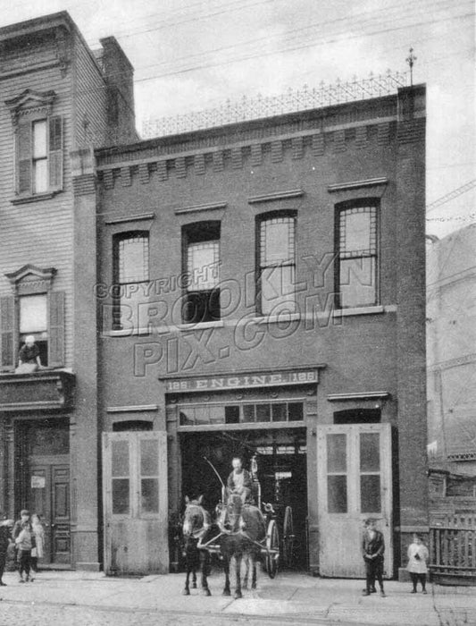 Engine House No. 125, Liberty Avenue near Warwick Street, c.1910 Old Vintage Photos and Images