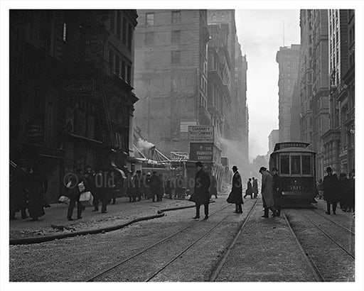 Equitable Fire Co. 1912 Financial District F Old Vintage Photos and Images